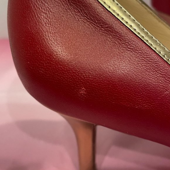Cole Haan Size 9 Red Heels - Picture 5 of 11